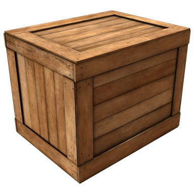 Treasure box crate